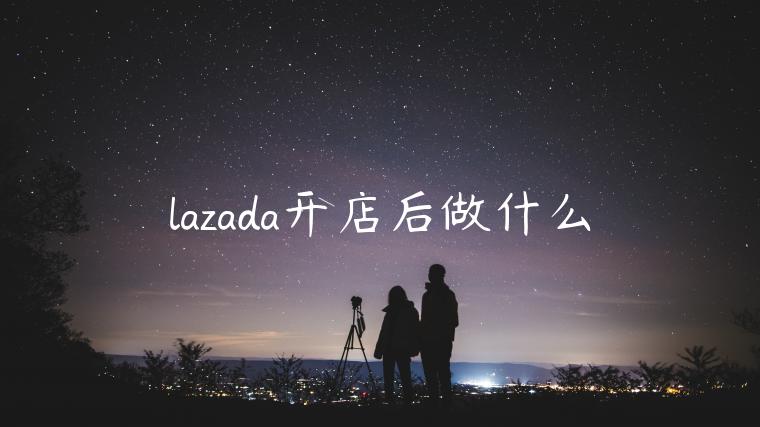 lazada開店后做什么